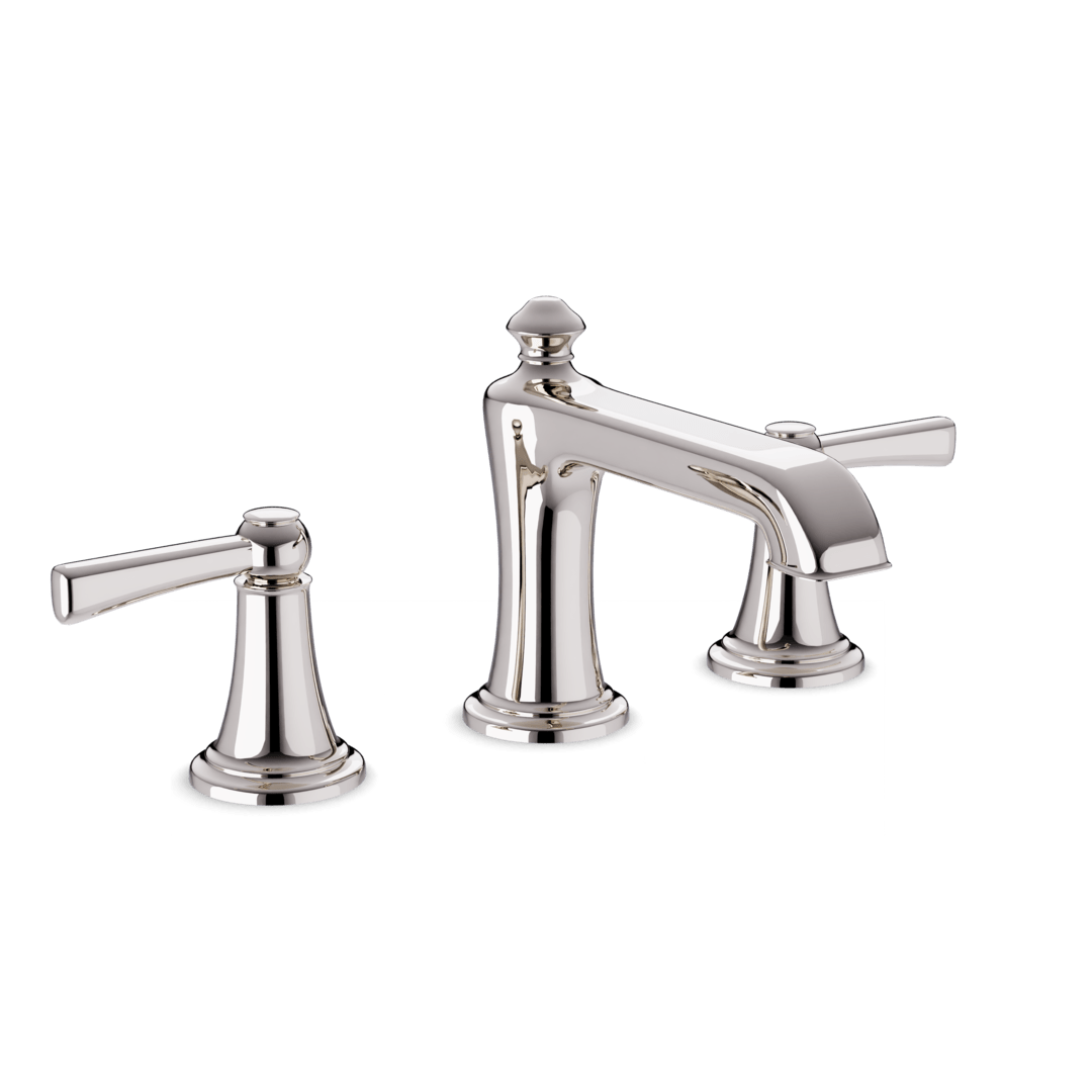 Prestige 3 Hole Bathroom Faucet in Polished Nickel