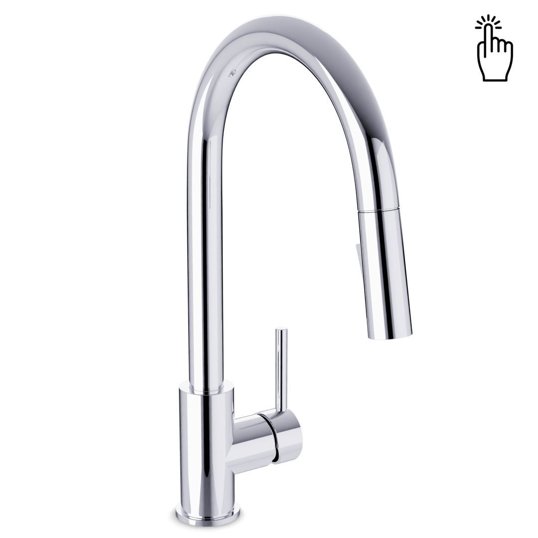 Touch Sense Kitchen Faucet With Pull